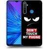 Picasee ULTIMATE CASE pro Realme 5 - Angry Eyes - Transparent