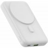 mobilNET Powerbank 10 000 mAh Magnetic 15W so stojanom, biely