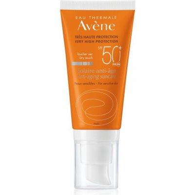 Avène Sun Anti-Age ochranný krém na tvár s protivráskovým účinkom SPF 50+ 50 ml