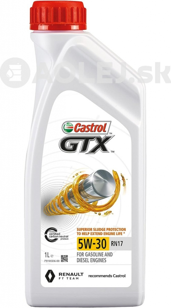 Castrol GTX RN17 5W-30 1 l od 7,2 € - Heureka.sk