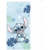 Jerry Fabrics Osuška Lilo a Stitch Ohana blue 70 × 140 cm