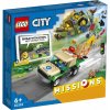 LEGO City 60353 Misia na záchranu divých zvierat
