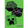 Jerry Fabrics Detská fleecová deka Minecraft The Mobs