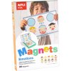 Apli Edukační hra s magnety Vyjádření emocí 30 magnetů