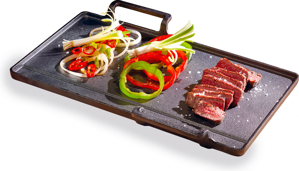 KitchenCraft Panvica Teppanyaki liatina WFTYAKI 42 x 29 cm