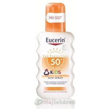 Eucerin Sun Sensitive Protect detský spray na opaľovanie SPF50 200 ml