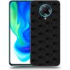 Picasee silikónový čierny obal pre Xiaomi Poco F2 Pro - Separ - Black On Black 1