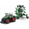 Bburago Farm Traktor Fendt 1050 Vario with Whirl Rake 1:50