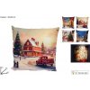 MAKRO - Vankúš vianočný 41x41cm LED rôzne druhy