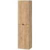 Cersanit Malika, vysoká závesná skrinka 400x300x1600 mm, dub, S598-049-DSM