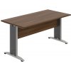 OFFICE PRO s.r.o. HOBIS kancelársky stôl jednací rovný - CJ 1600, orech
