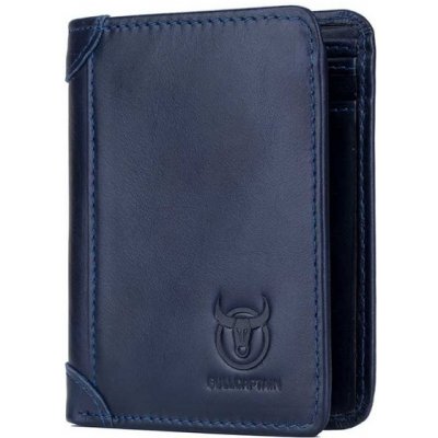 Bullcaptain elegantná kožená peňaženka Gerold BULLCAPTAIN QB031Vs3 modrá