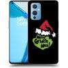 Picasee silikónový čierny obal pre OnePlus 9 - Grinch 2