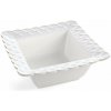 EUROFIRANY DEKORAČNÁ KERAMICKÁ MISKA BELIA 23X23X9 CM KRÉMOVÁ