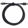 PremiumCord kabel USB-C - USB 3.0 A (USB 3.2 generation 1, 3A, 5Gbit/s) bavlněný oplet a hliníkové konektory 1m (ku31cx1)
