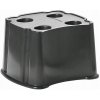 Nádrž na dažďovú vodu 0 l 40 x 56 cm čierna