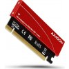 AXAGON PCEM2-S, PCIe x16 - M.2 NVMe M-key slot adaptér, + pasivní chladič