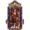 RoboTime 3D skladačka Zarážka na knihy Miniatúra domčeka Kútik kúzelnej fantázie -