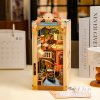 RoboTime 3D skladačka Zarážka na knihy Miniatúra domčeka Romantické Benátky