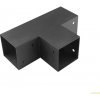 Domax Trámová spojka T 90, čierna C 92x185x275x1,5