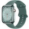 BStrap Smooth Silicone remienok na Apple Watch 42/44/45mm, beedle green (SAP014C20)