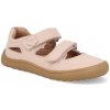 Barefoot dětské sandály Protetika - Nery beige světle růžové