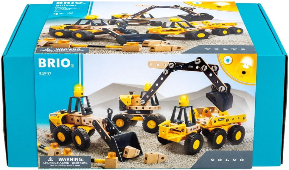 Brio Builder stavebné vozidlo Volvo