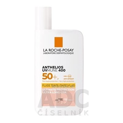 LA ROCHE-POSAY ANTHELIOS UVMUNE 400 SPF50+ FLUID tónovaný fluid s ochranným faktorom 1x50 ml