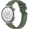 eses Vzorovaný silikónový remienok - Zelený, 18 mm