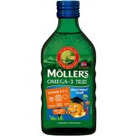 MOLLERS Omega 3 rybí olej ovocná príchuť 250 ml