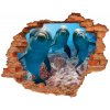 Fototapeta diera na stenu Delfíny 90x70 cm