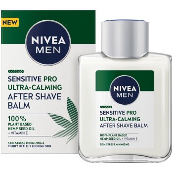Nivea Men Sensitive Hemp balzam po holení s konopným olejom 100 ml