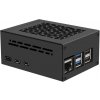 Geekworm - P579 PCIe kovové puzdro pre Raspberry Pi 5