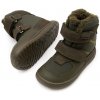 Protetika DETSKÉ BAREFOOT ZIMNÉ TOPÁNKY PROTETIKA - LENO KHAKI TEX Veľkosť: 23, Vnútorná dĺžka topánky v cm: 14.7, Vnútorná šírka topánky v cm: 6.2