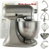 Kuchynský robot KitchenAid Artisan 5KSM185PSEMS strieborno-popolavý