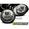 Tuning-tec PREDNÉ SVETLOMETY DAYLIGHT CHROME pasujú na VW NEW BEETLE 10.98-05.05