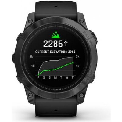 Garmin epix Pro (g2), 51mm, Slate Gray, Black band 010-02804-21 - Prémiové multi-športové smart GPS hodinky s AMOLED displejom a LED baterkou