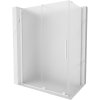 Mexen Velar posuvná sprchová kabína 130 x 75 cm, mráz, biela - 871-130-075-31-20