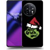 Picasee silikónový čierny obal pre OnePlus 11 5G - Grinch 2