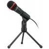 C-TECH MIC-01 / Stolný mikrofón / 3.5 stereo jack / 2.5m (MIC-01)