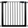 SPRINGOS Bezpečnostná bariérová zábrana pre schody a dvere - čierna - 75-82 cm