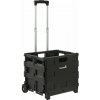 Keeeper Skladací nákupný vozík Olli 65l black
