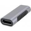 Spojka OEM USB-C Female - USB-C Female hliníková