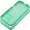 Kryt Case Silicone 2mm iPhone 16 Plus s MagSafe Mint
