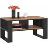 Ak furniture Rockford dub craft / čierna