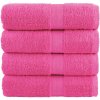 PREMIUM Uteráčiky SOLUND 4 KS RUŽOVÉ 30X30CM 600 G/M2