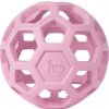 JW Hol Ee děrovaný míč 11 cm světle ružová
