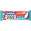 BOMBUS Kokosová tyčinka v čokoláde COCO IN CHOCO Jahoda 40g 40g