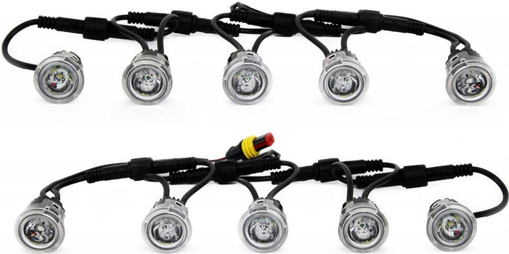 Amio LED denné svietenie DRL 502 HP mini