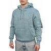 Alpha Industries EMB Hoody pánska mikina Greyblue Farba: modrá, Veľkosť: 3XL